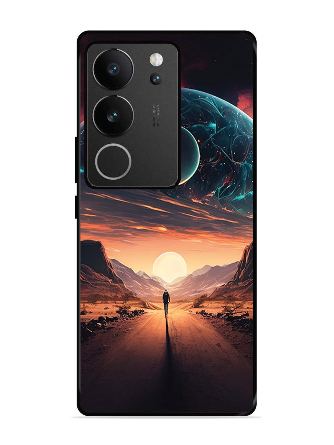 Vivo v29 pro 5g Sunset with space scene