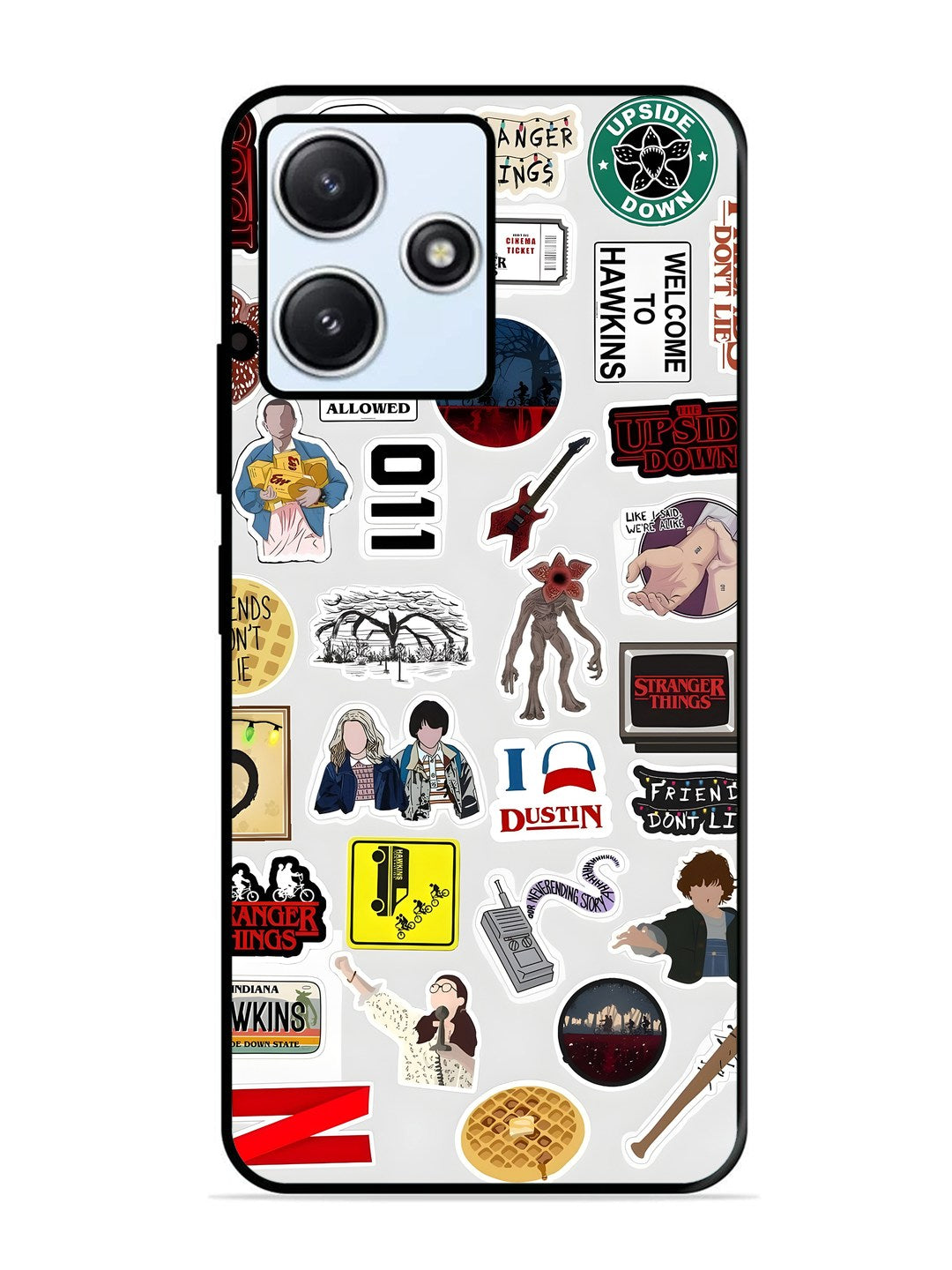 XIAOMI Redmi 12 5G Stranger Things Sticker 4
