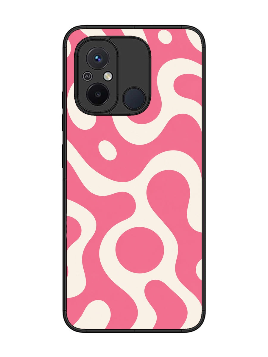 XIAOMI Redmi 12C Fluid wave pattern Pink