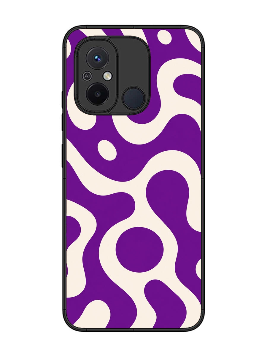 XIAOMI Redmi 12C Fluid wave pattern Purple