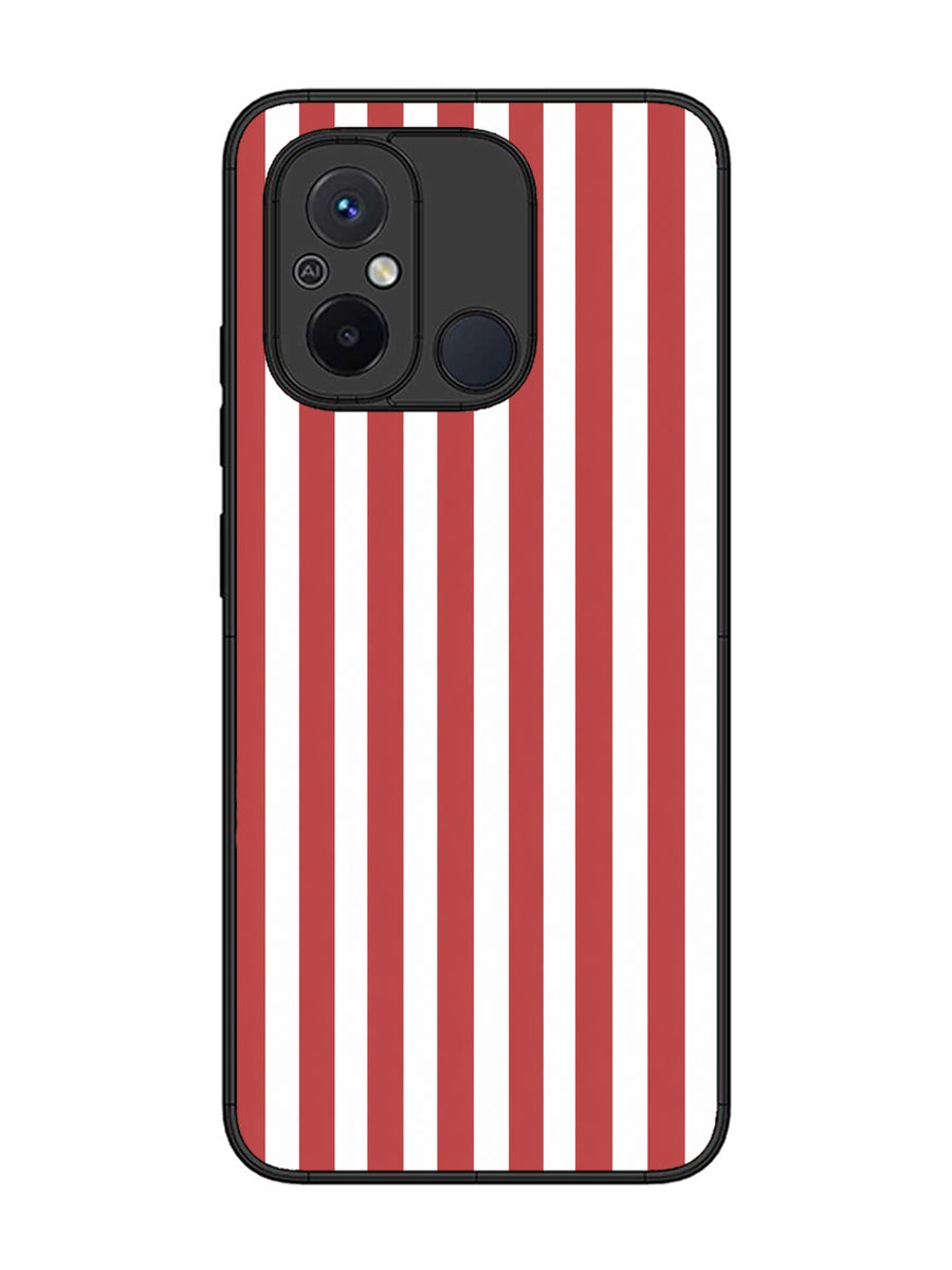 XIAOMI Redmi 12C Vertical Stripes Coral Red