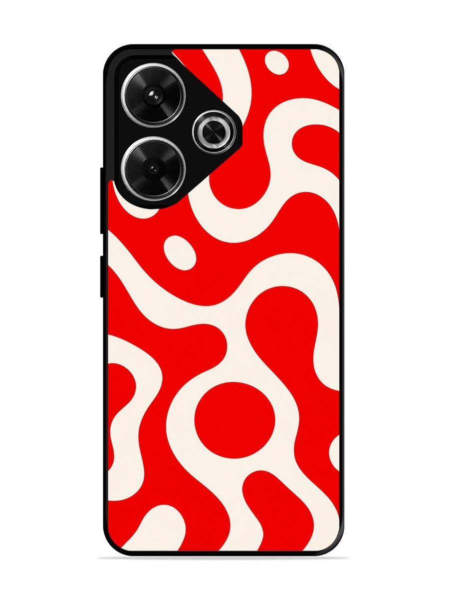 XIAOMI Redmi 13 5G Fluid wave pattern Vivid Red