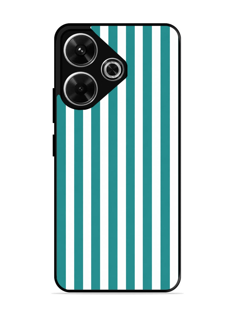 XIAOMI Redmi 13 5G Vertical Stripes Teal Grean