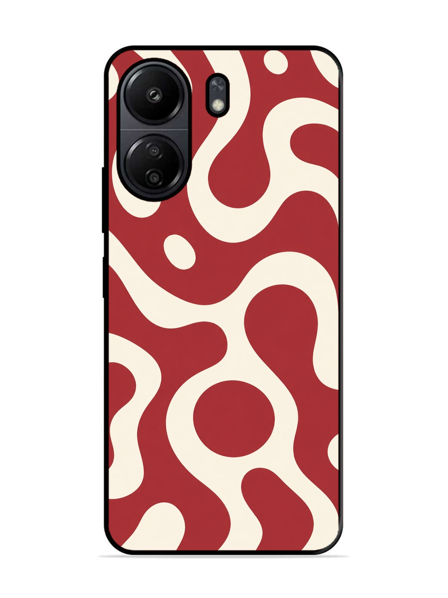 XIAOMI Redmi 13C 4G Fluid wave pattern Red