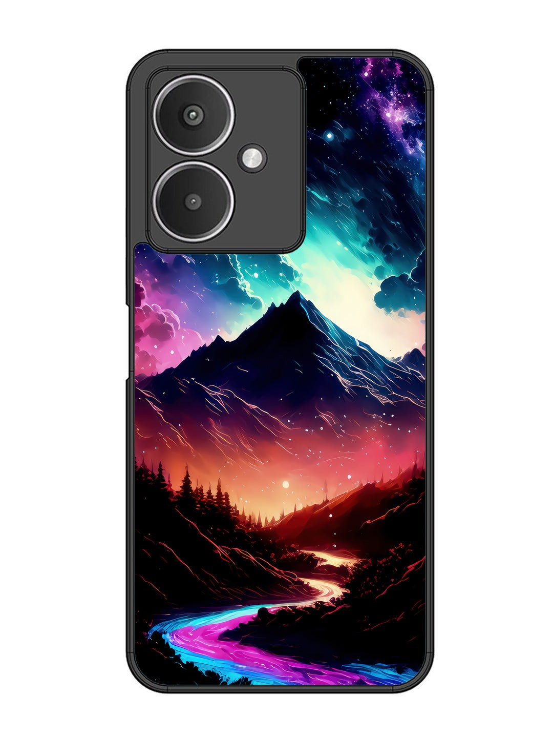 XIAOMI Redmi 13C 5G mountain-valley-Colorful-cloud-at-night