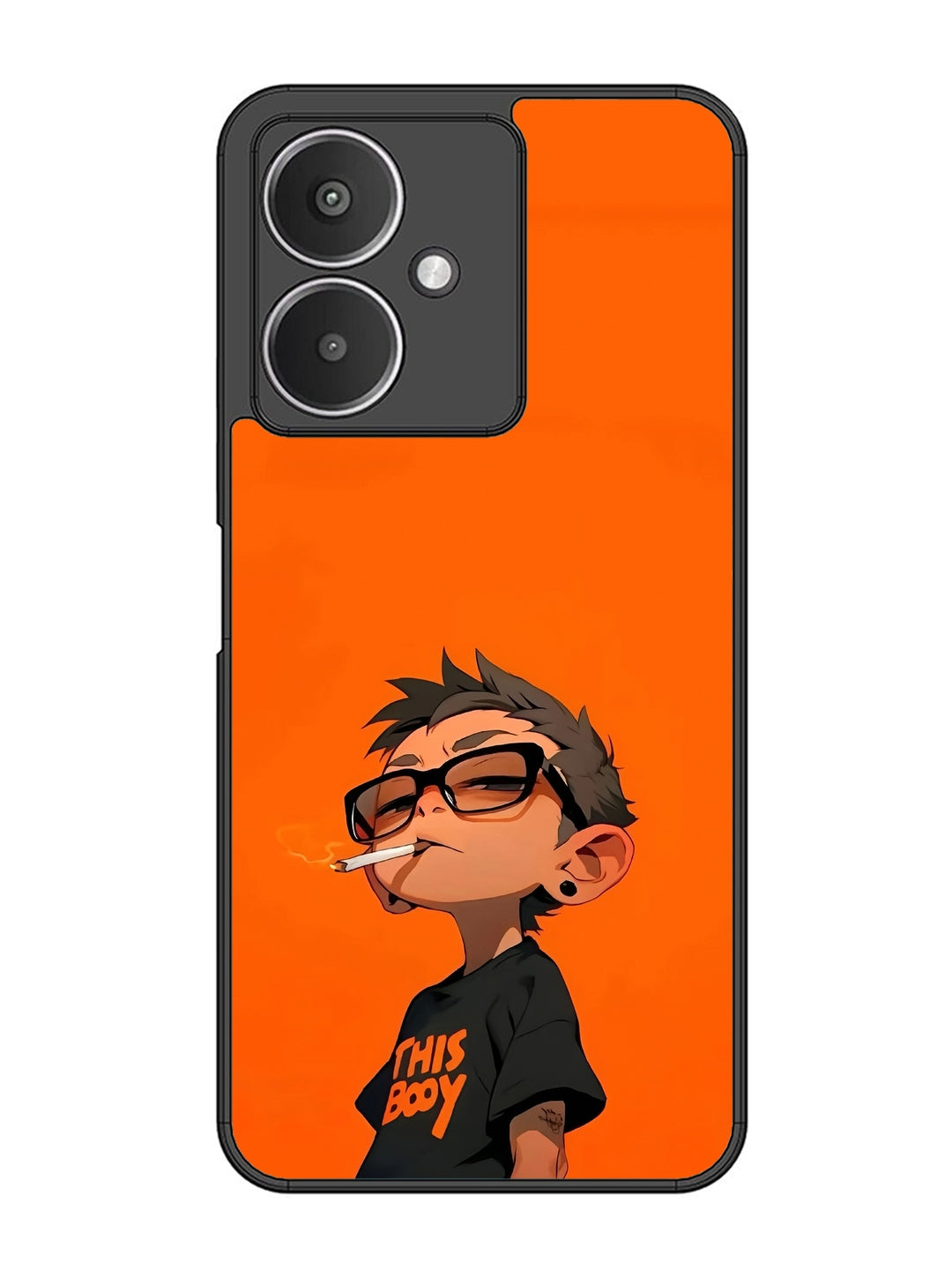 XIAOMI Redmi 13C 5G Vibrant Orange Attitude Cartoon