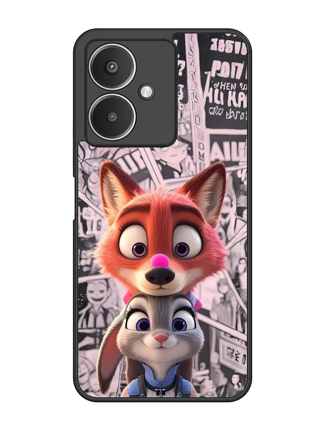 XIAOMI Redmi 13C 5G Cute Nick wilde and judy hopps 2