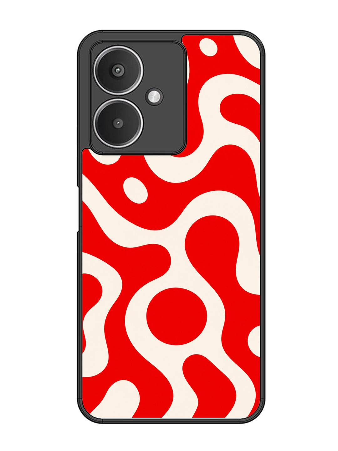 XIAOMI Redmi 13C 5G Fluid wave pattern Vivid Red