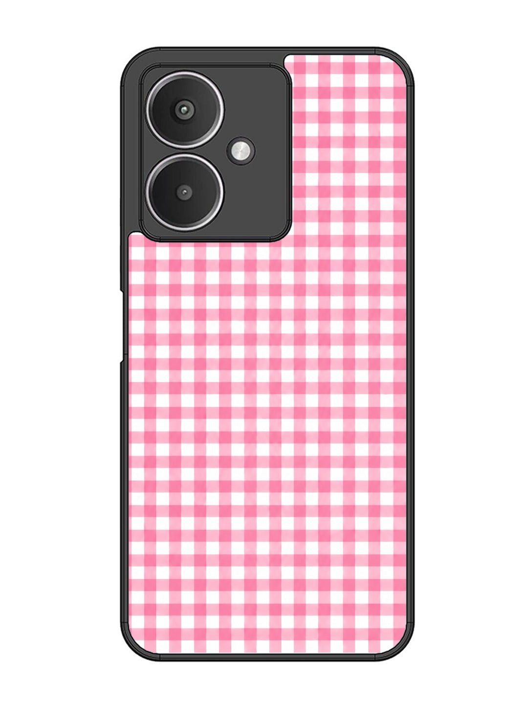 XIAOMI Redmi 13C 5G Gingham Checks pink