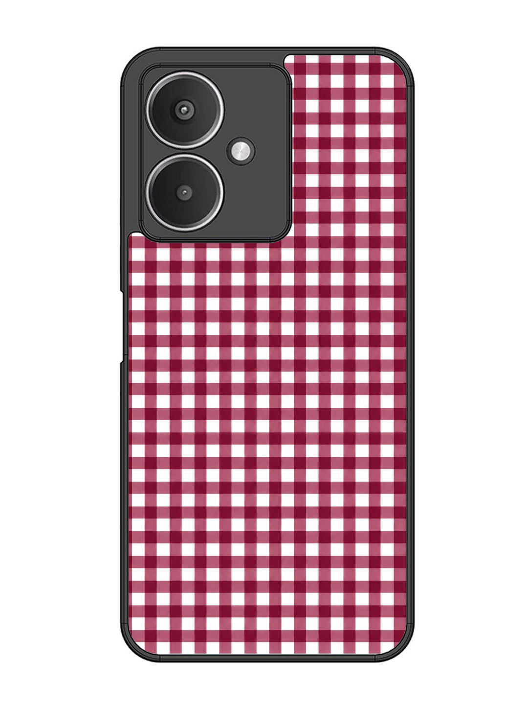 XIAOMI Redmi 13C 5G Gingham Checks Wine Red