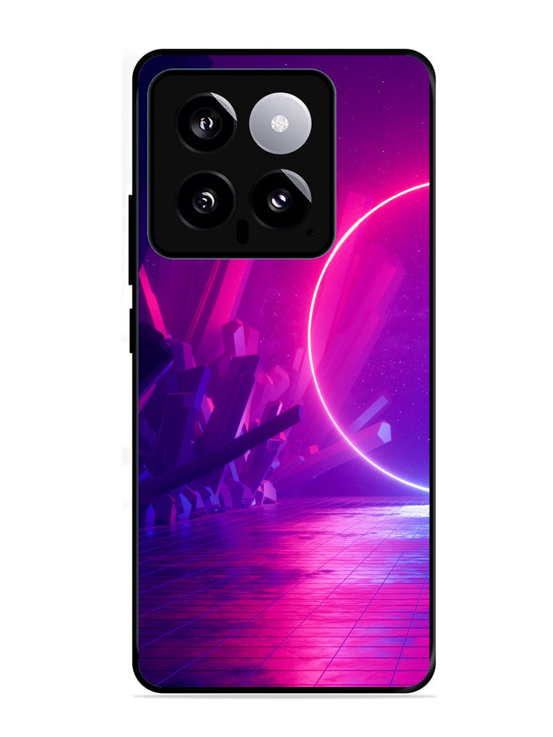 XIAOMI Redmi 14 5G abstract with Neon Light