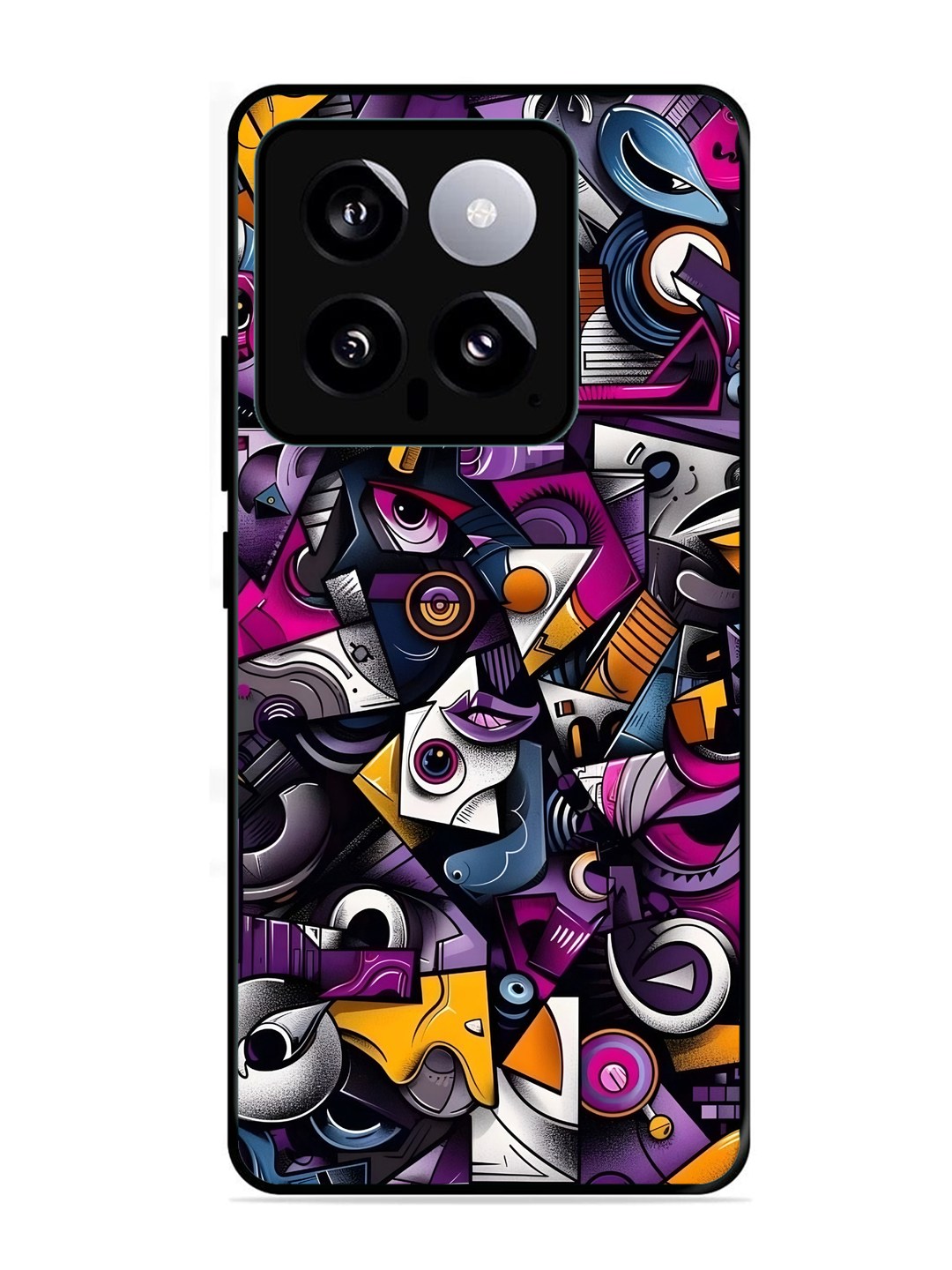 XIAOMI Redmi 14 5G Abstract Geometric Graffiti Chaos
