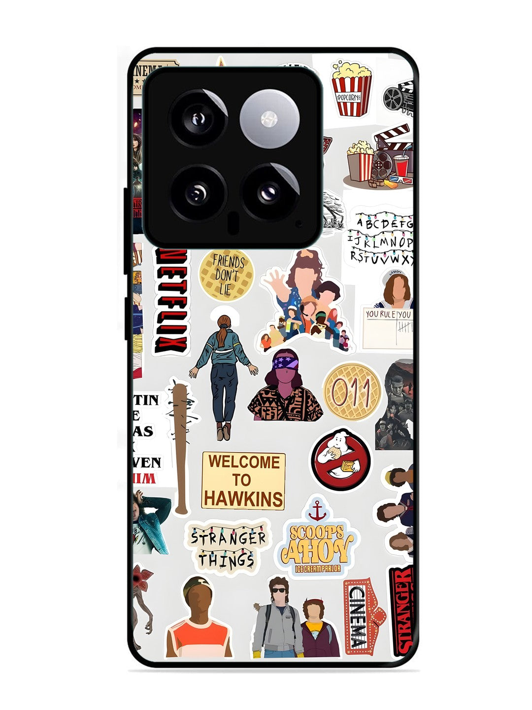 XIAOMI Redmi 14 5G Stranger Things Sticker 2