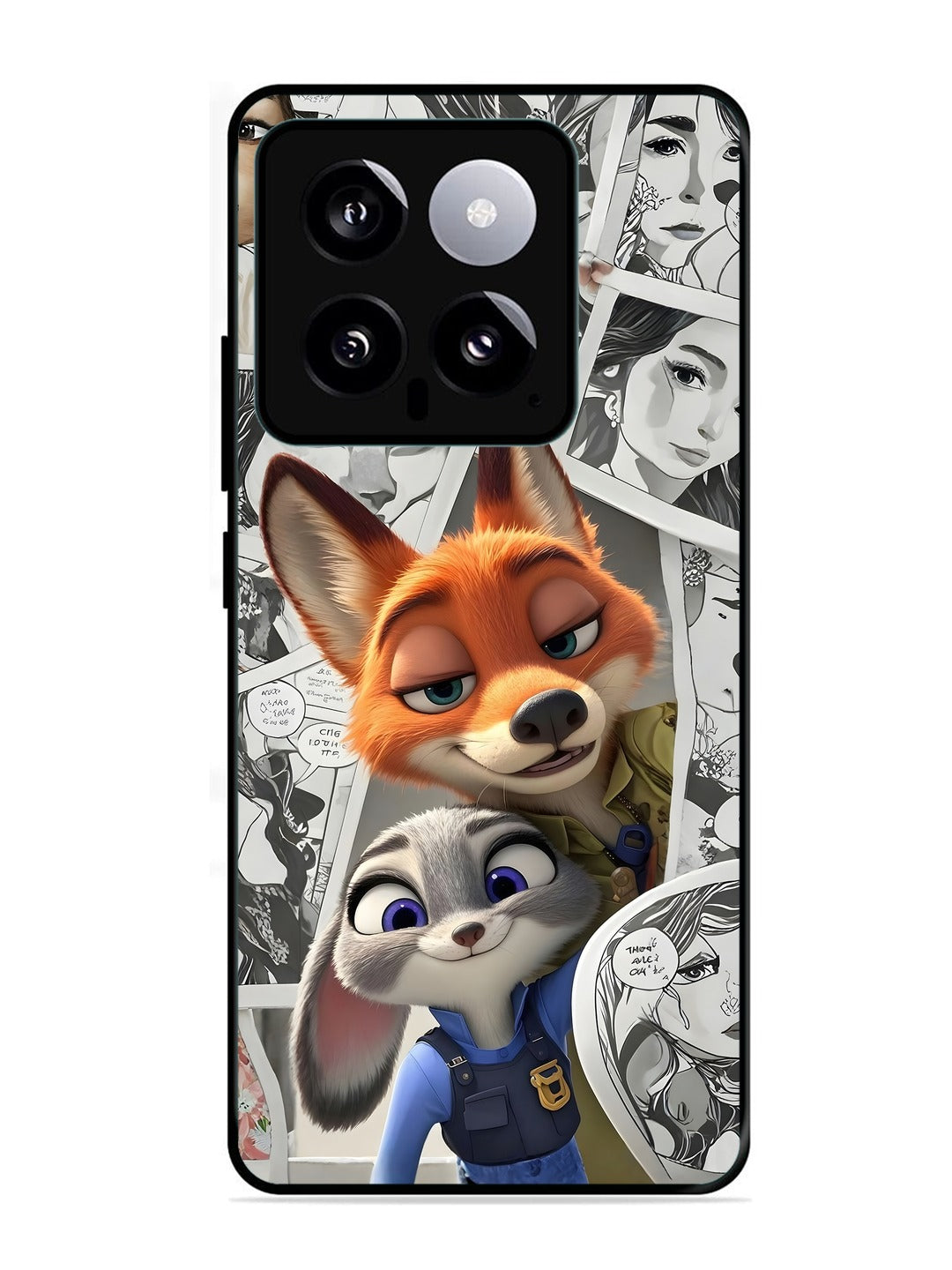 XIAOMI Redmi 14 5G Cute Nick wilde and judy hopps