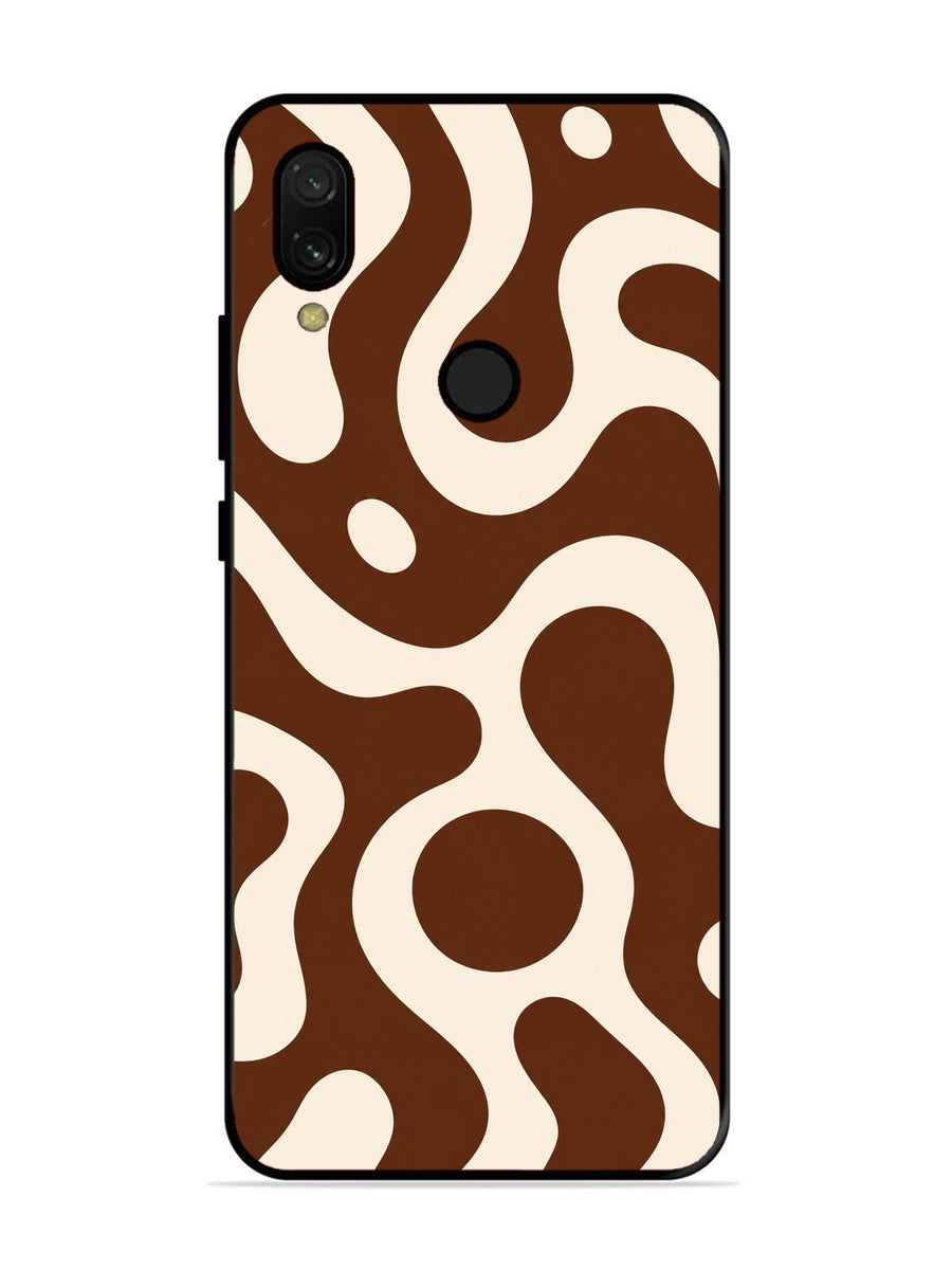 XIAOMI Redmi 7 Fluid wave pattern Dark Chocolate