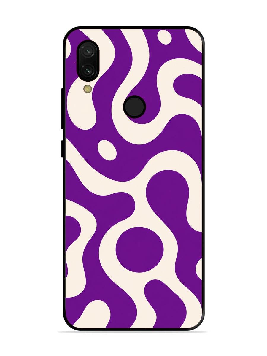XIAOMI Redmi 7 Fluid wave pattern Purple