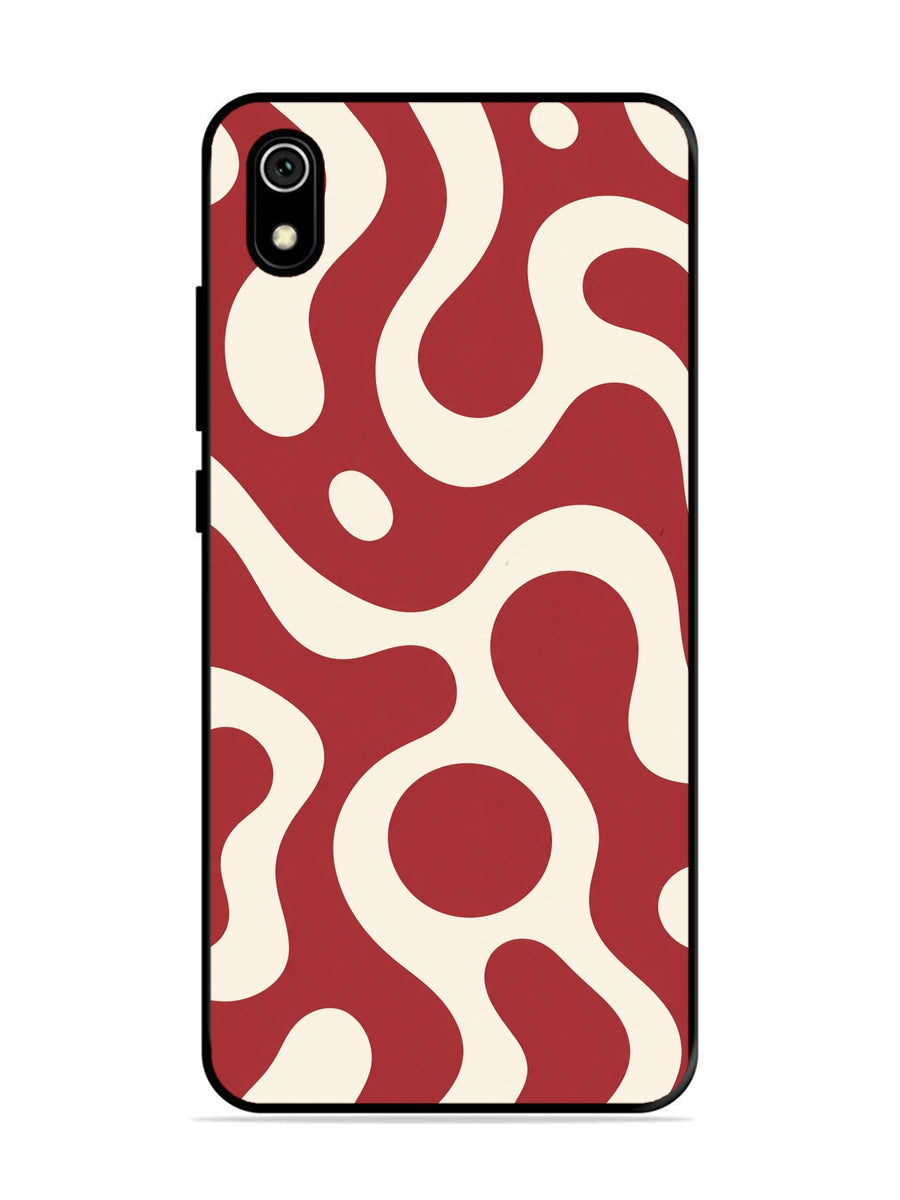 XIAOMI Redmi 7A Fluid wave pattern Red