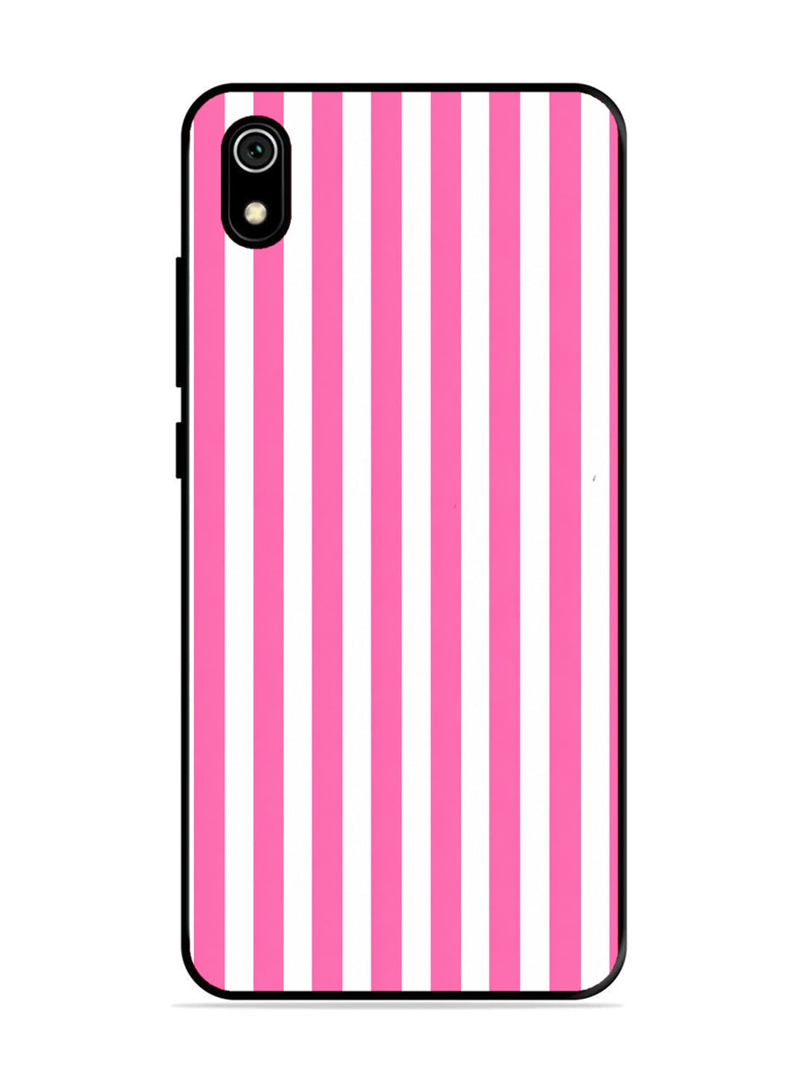 XIAOMI Redmi 7A Vertical Stripes Hot Pink