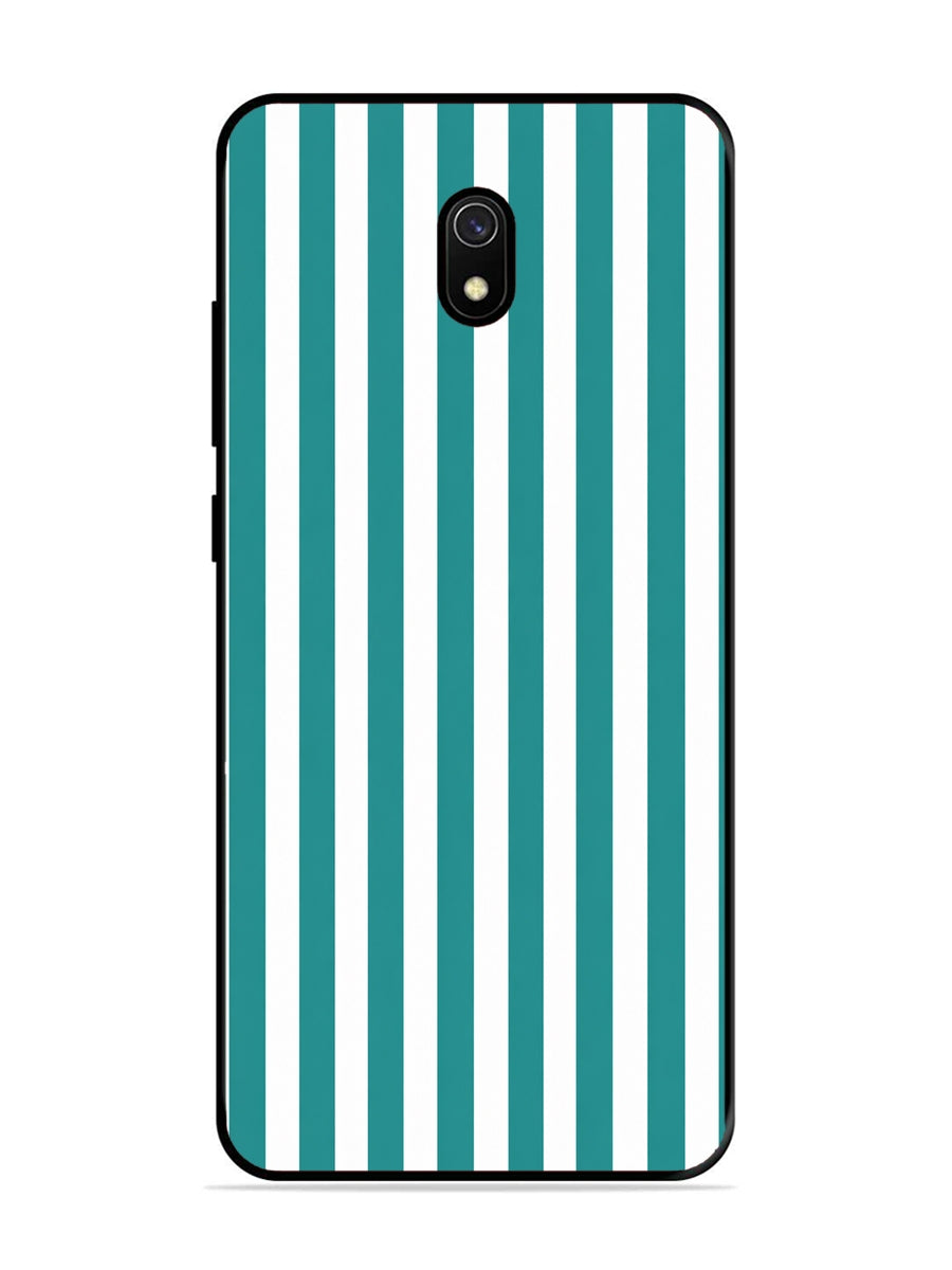 XIAOMI Redmi 8A Vertical Stripes Teal Grean