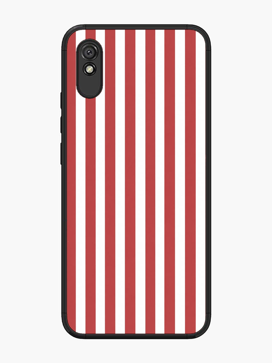 XIAOMI Redmi 9A Vertical Stripes Coral Red