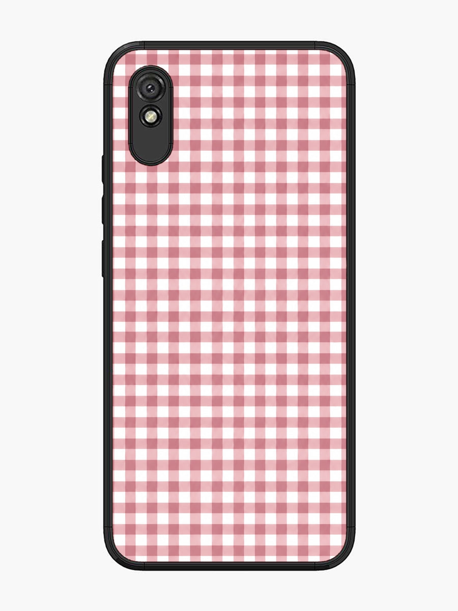 XIAOMI Redmi 9A Gingham Checks busty rose