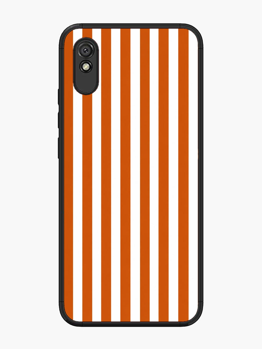 XIAOMI Redmi 9i Vertical Stripes Burnt Orange
