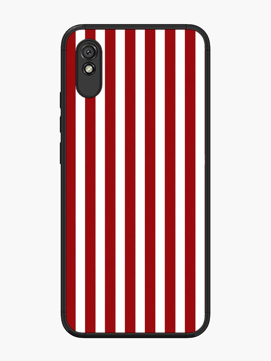 XIAOMI Redmi 9i Vertical Stripes Deep Red