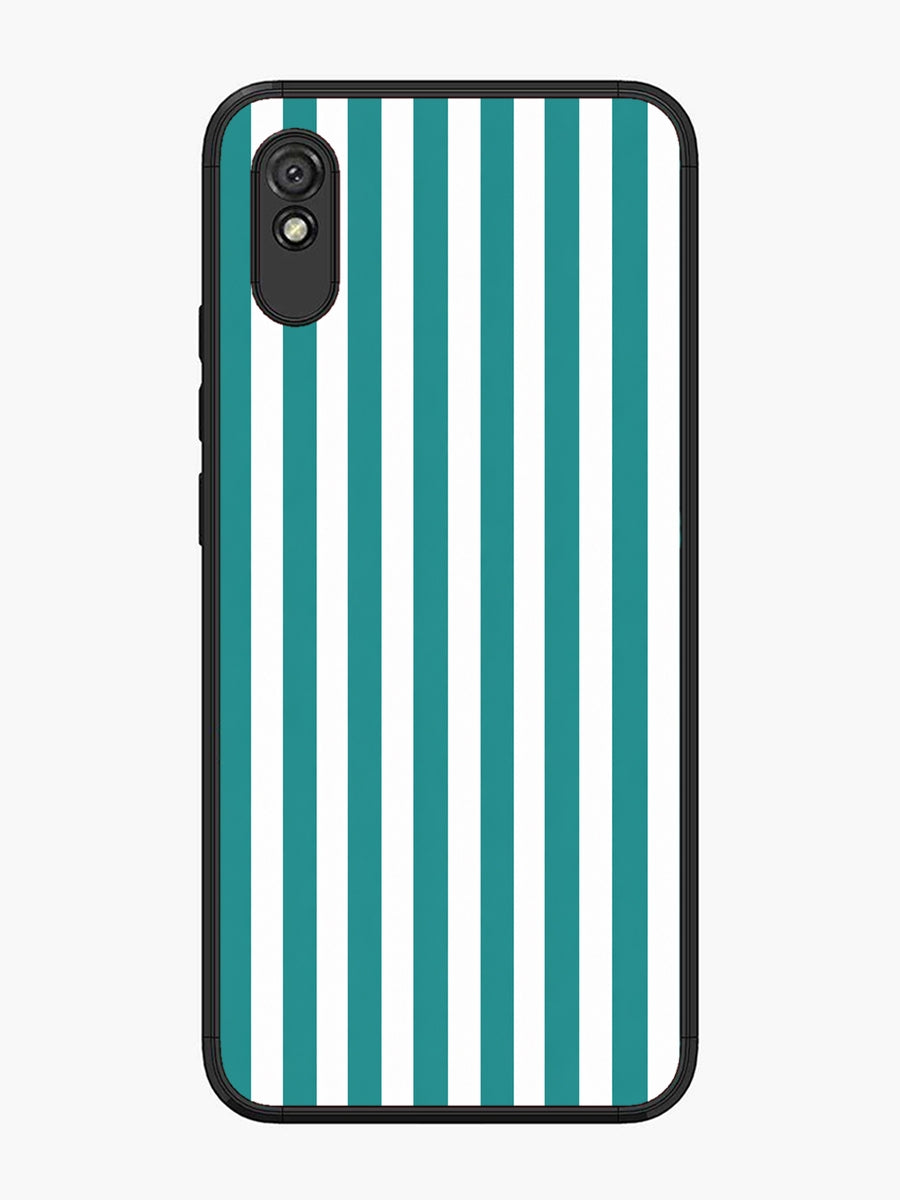 XIAOMI Redmi 9i Vertical Stripes Teal Grean