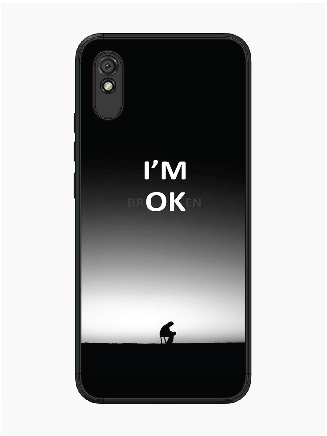 Xiaomi Redmi 9I I'm Broken A man on Chair Alone