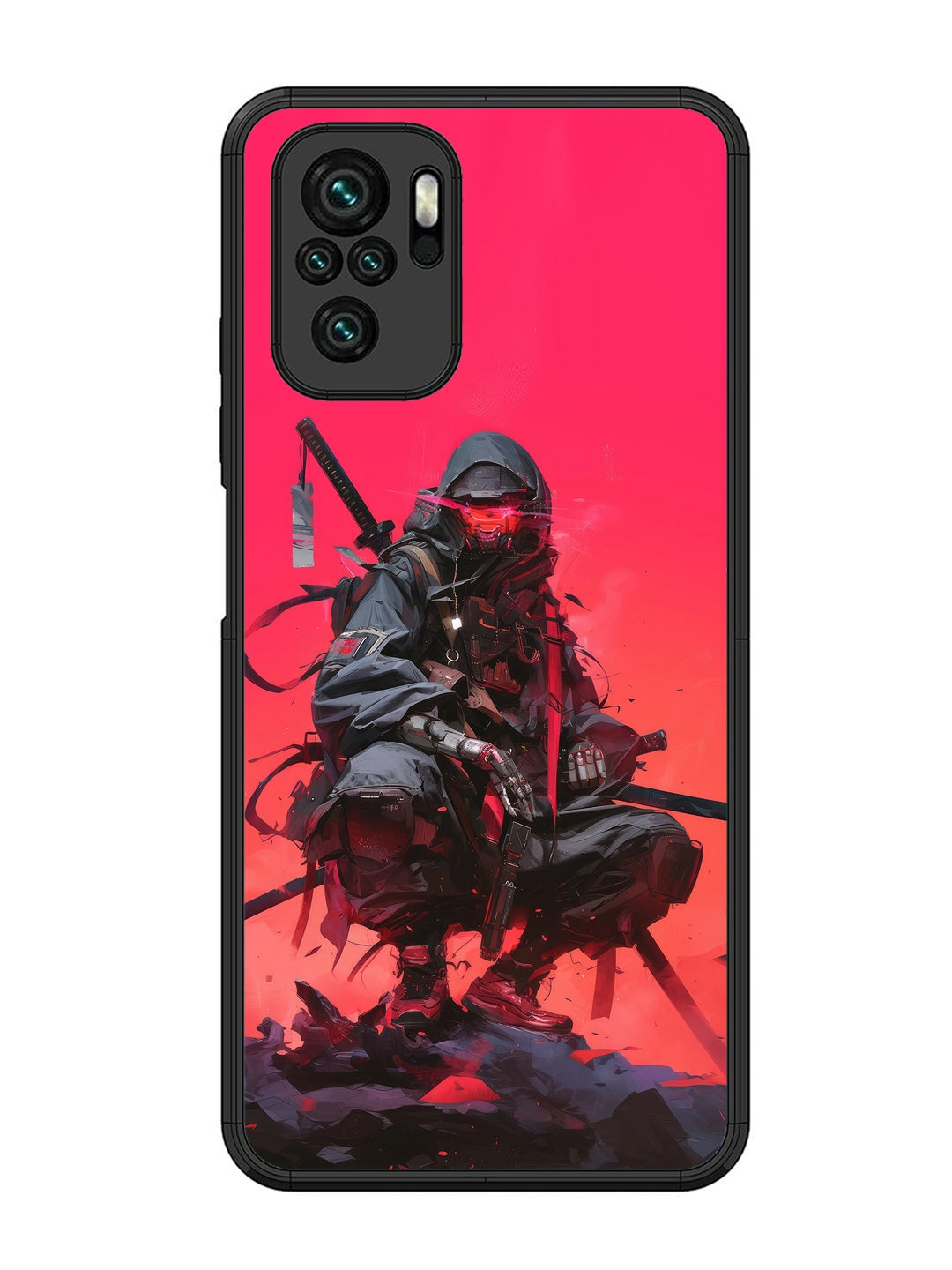 XIAOMI Redmi Note 10 Cyberpunk Ninja Katana