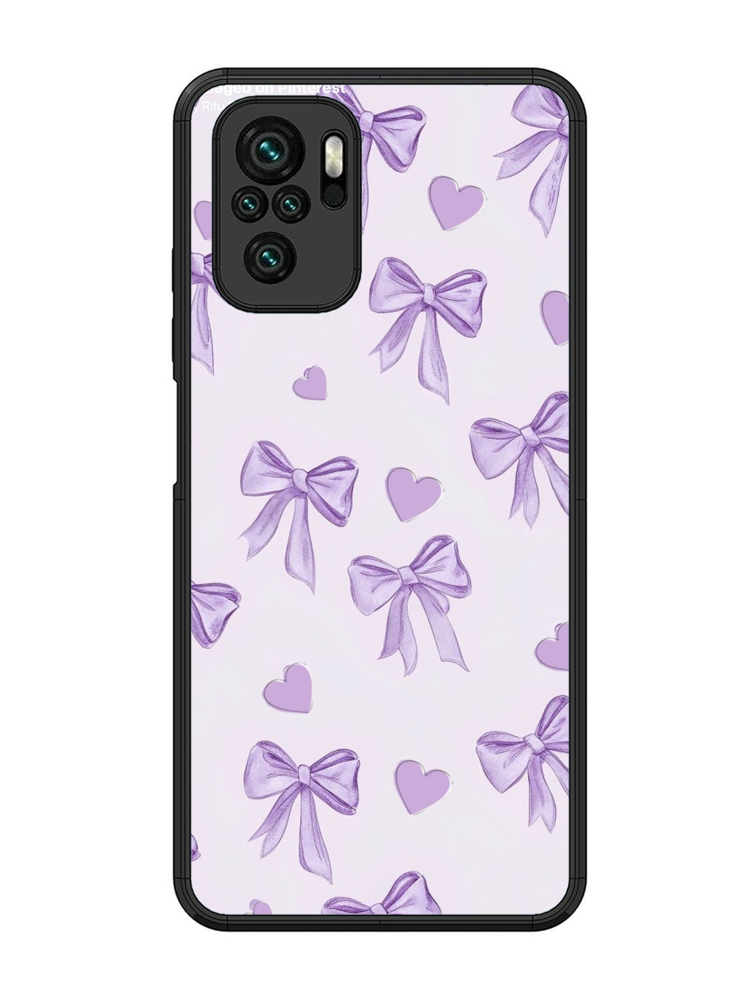 XIAOMI Redmi Note 10 Bow Tie, Purple Hair Band
