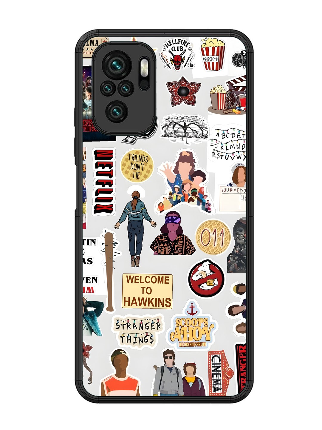 XIAOMI Redmi Note 10 Stranger Things Sticker 2