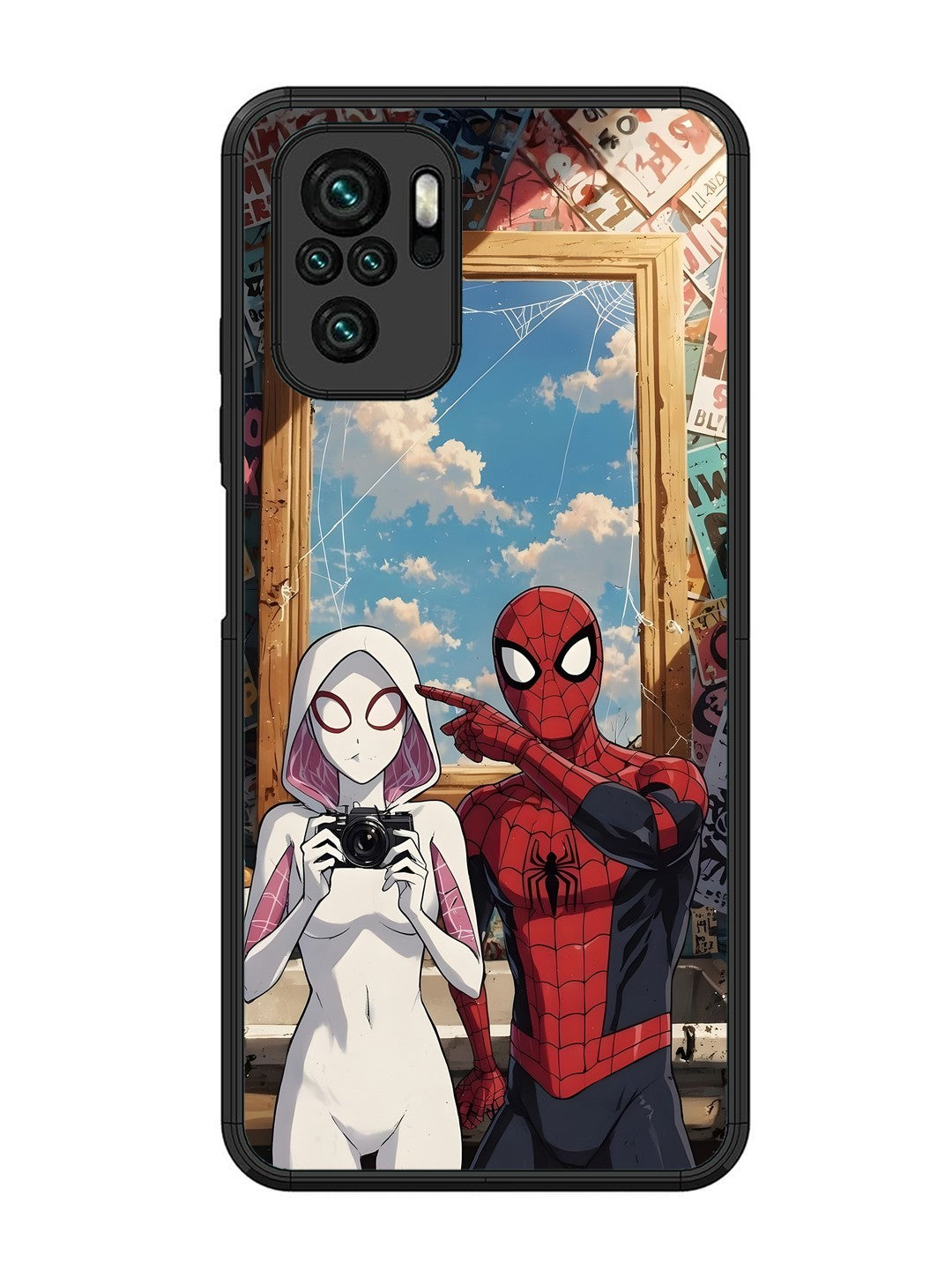 XIAOMI Redmi Note 10 Spiderman and Spiderwoman