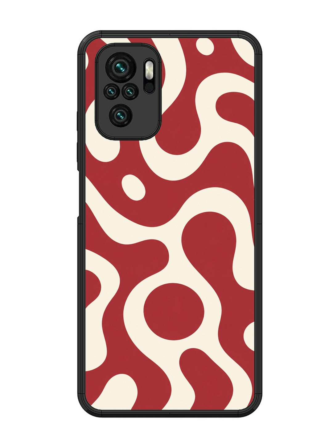 XIAOMI Redmi Note 10 Fluid wave pattern Red