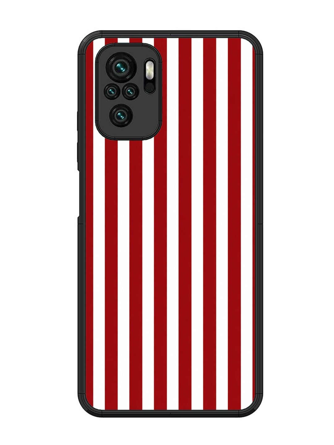 XIAOMI Redmi Note 10 Vertical Stripes Deep Red