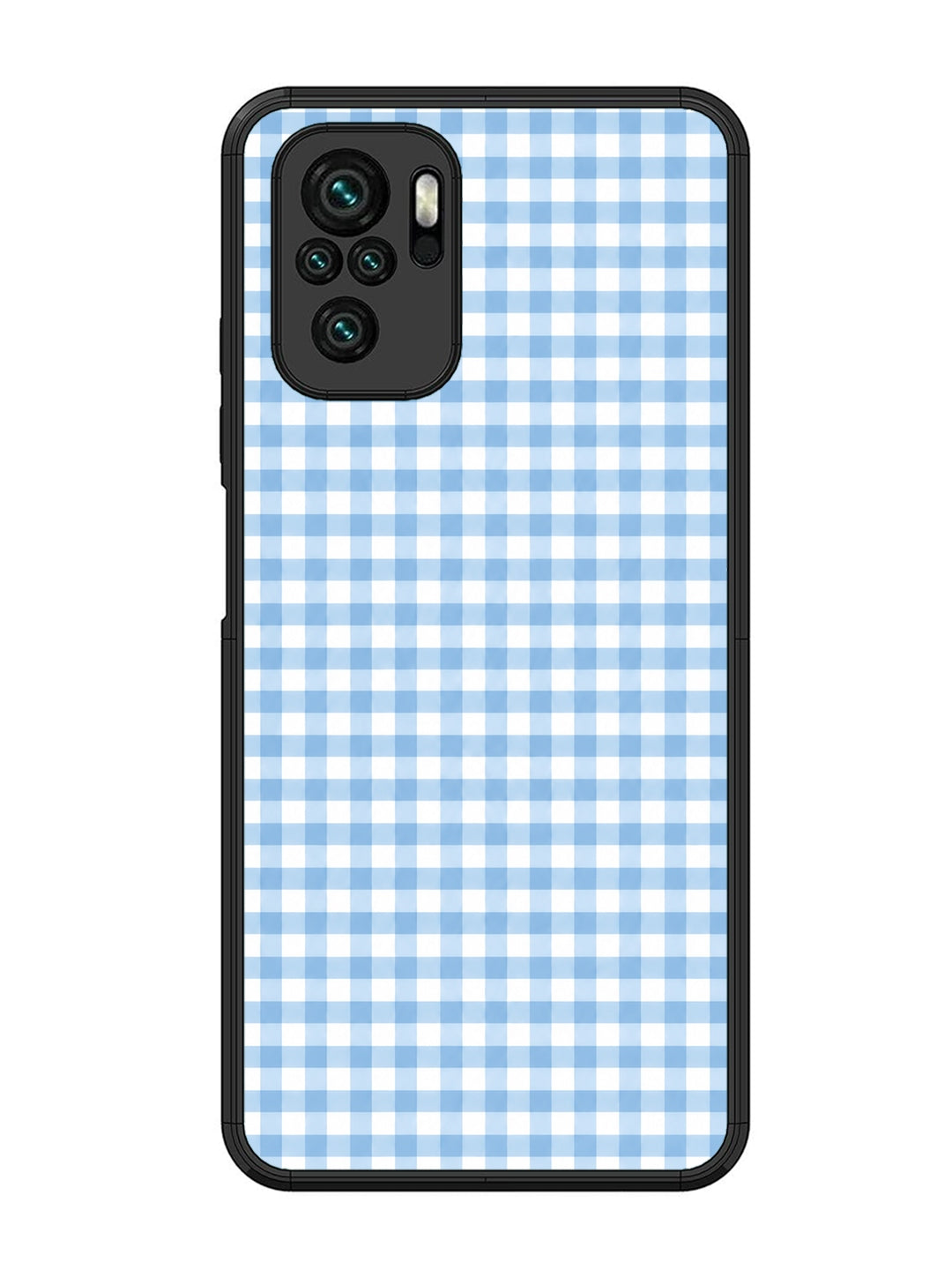 XIAOMI Redmi Note 10 Gingham Checks Sky blue