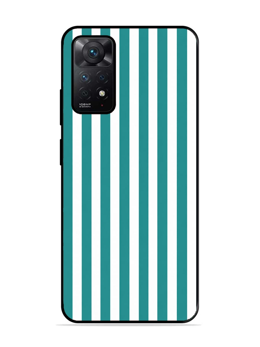 XIAOMI Redmi Note 11 4G Vertical Stripes Teal Grean