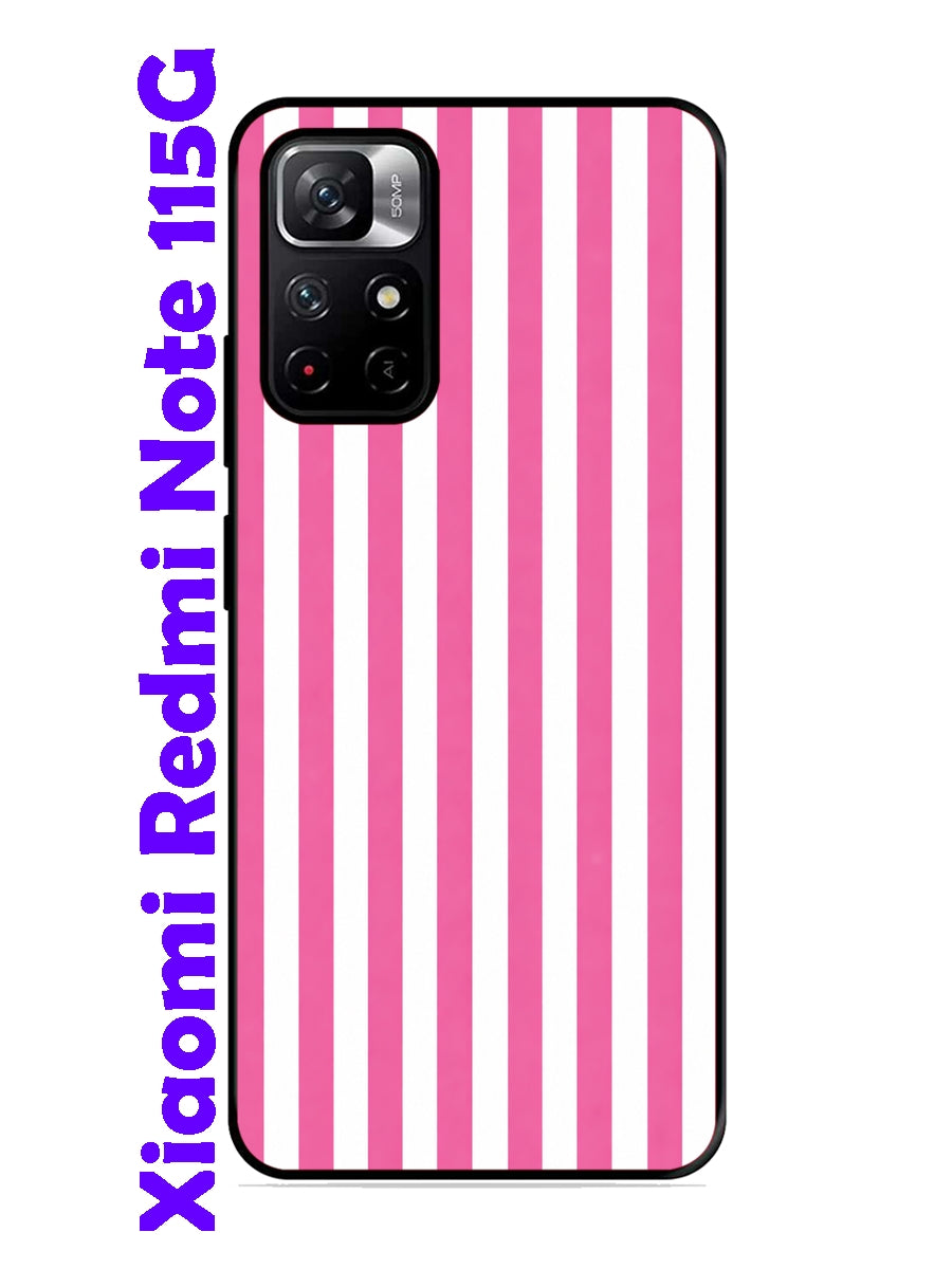 XIAOMI Redmi Note 11 5G Vertical Stripes Pink