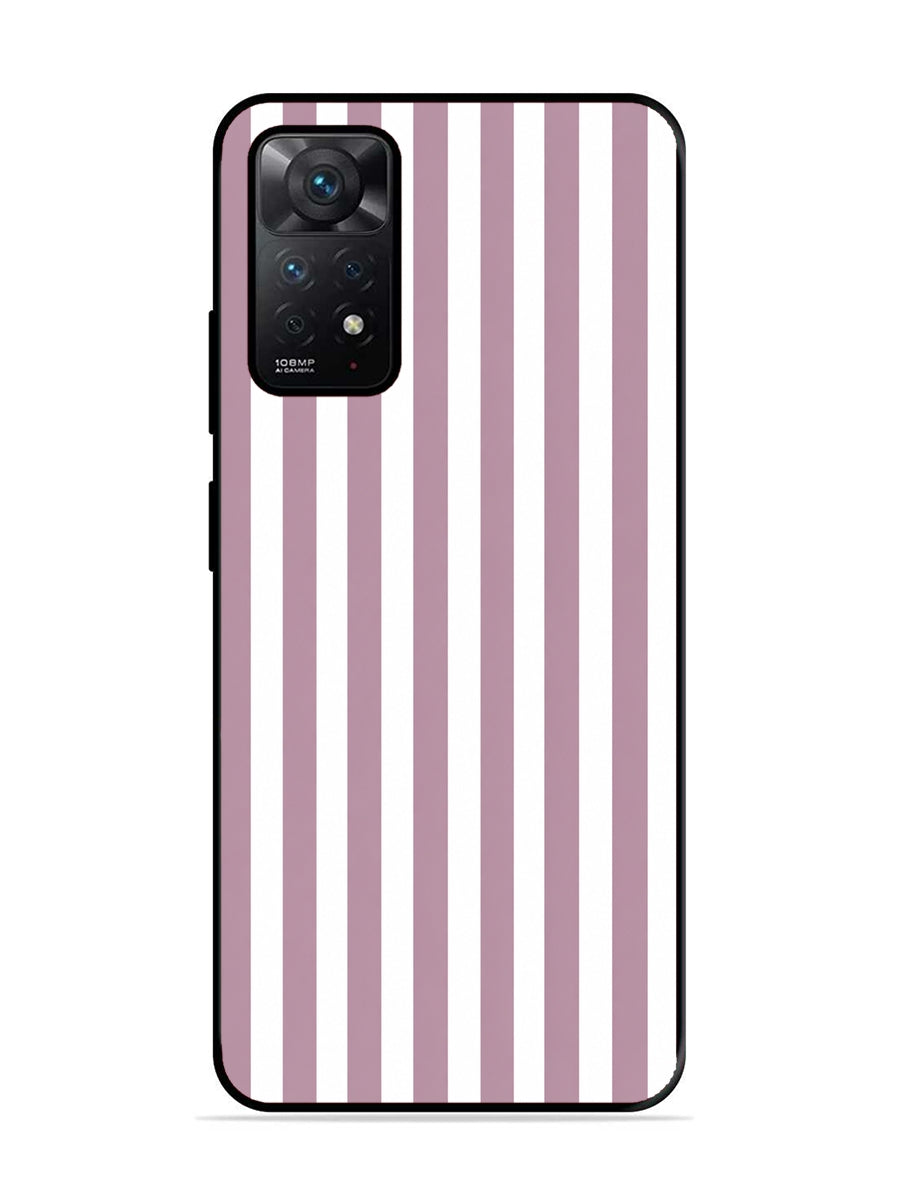 XIAOMI Redmi Note 11 Pro Vertical Stripes Dusty Mauve