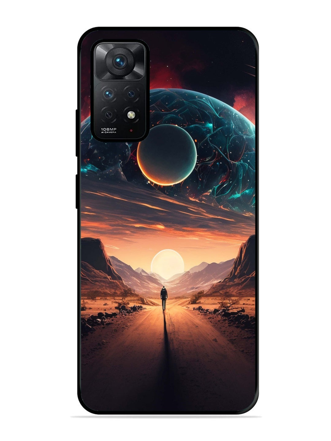 XIAOMI Redmi Note 11 Pro 5G Sunset with space scene