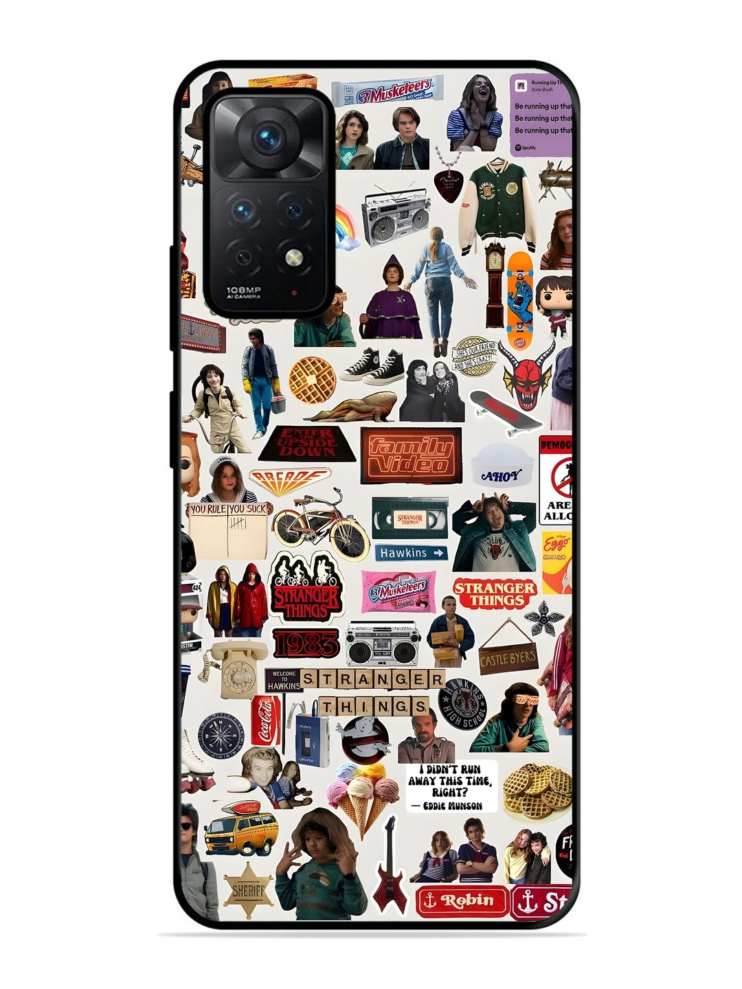 XIAOMI Redmi Note 11 Pro 5G Stranger Things Sticker 1