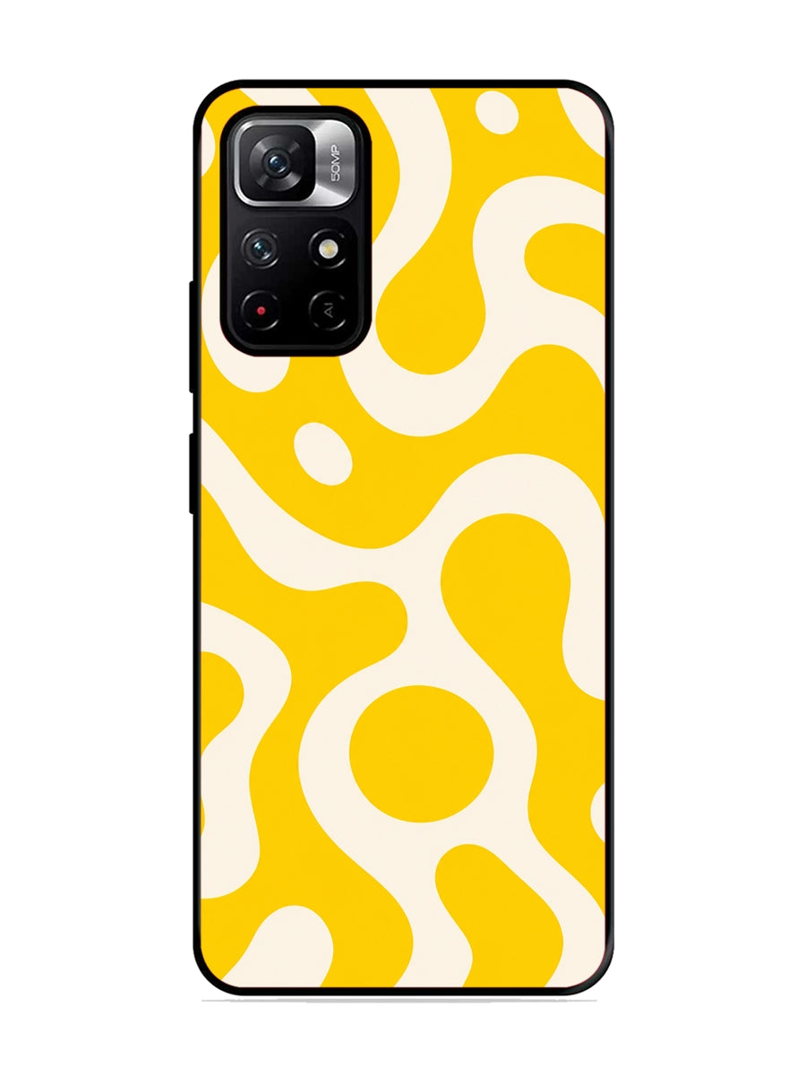 XIAOMI Redmi Note 11T 5G Fluid wave pattern Dark Bright Yellow