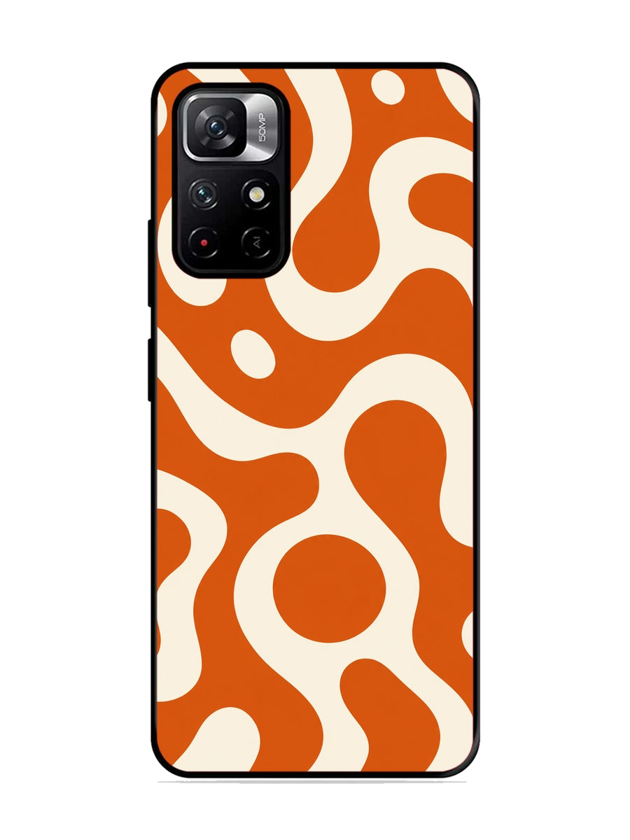 XIAOMI Redmi Note 11T 5G Fluid wave pattern Orange