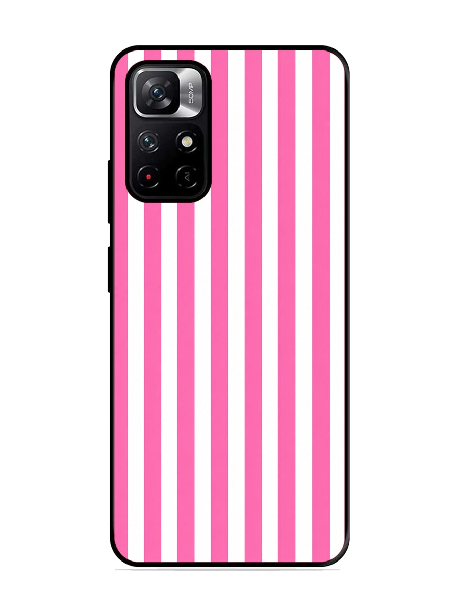 XIAOMI Redmi Note 11T 5G Vertical Stripes Hot Pink