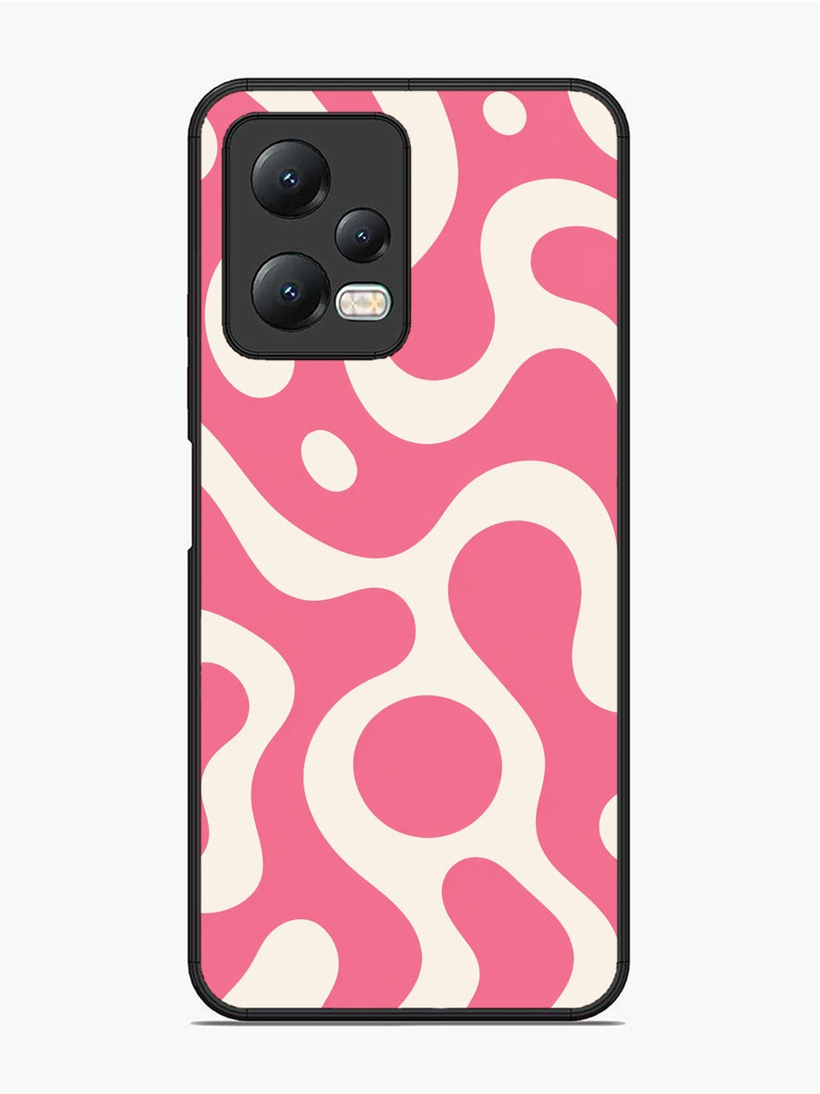 XIAOMI Redmi Note 12 5G Fluid wave pattern Pink