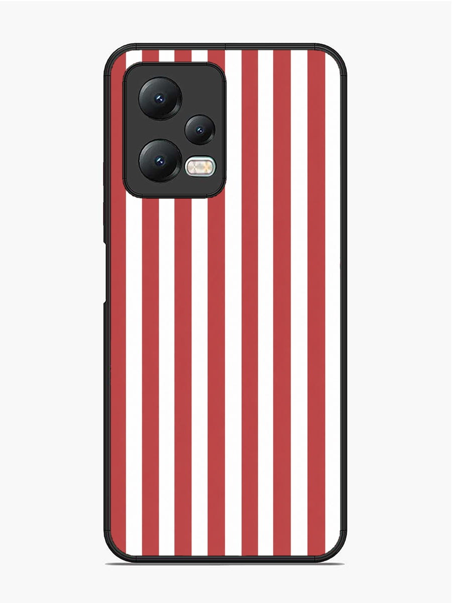 XIAOMI Redmi Note 12 5G Vertical Stripes Coral Red