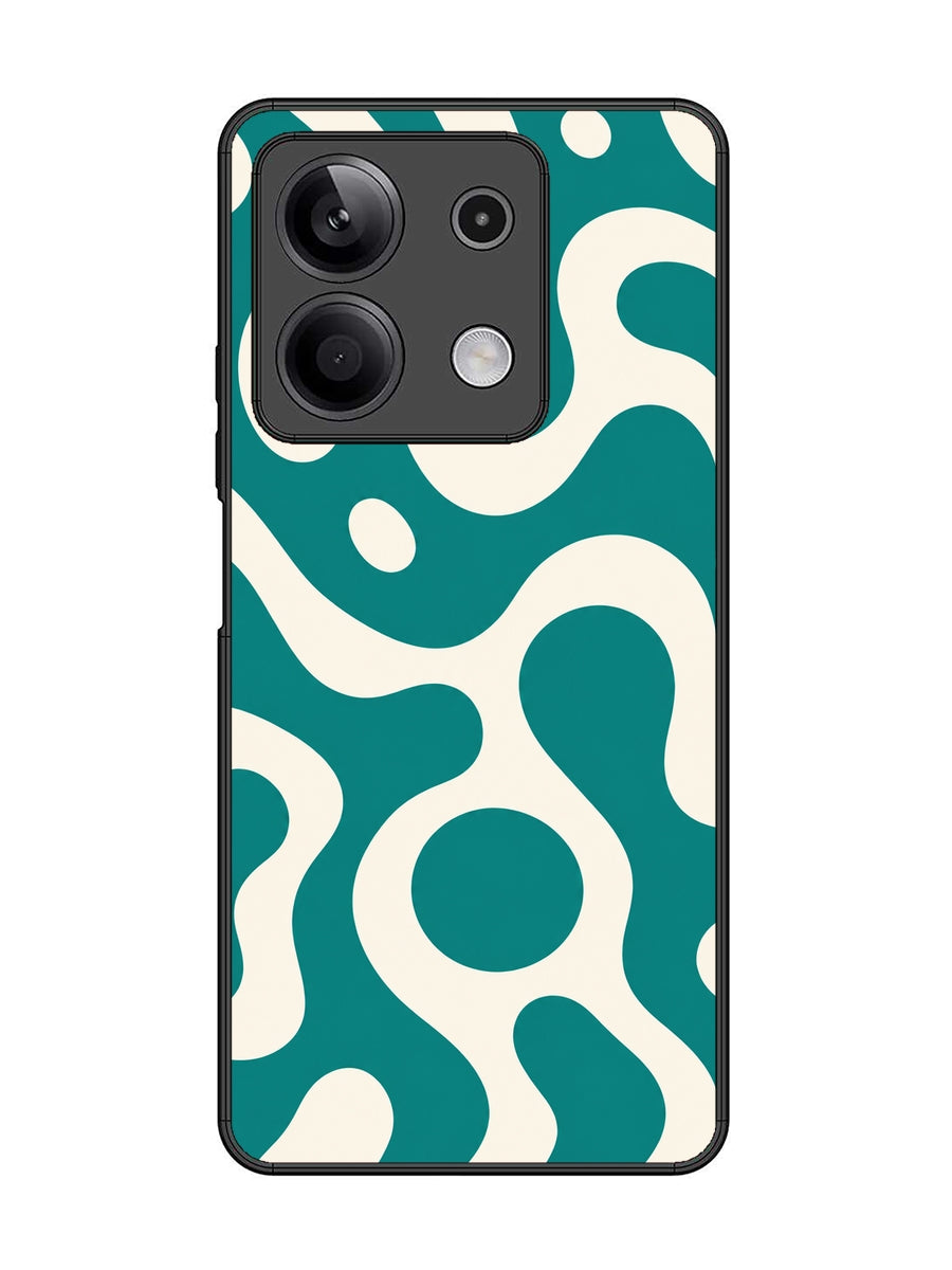 XIAOMI Redmi Note 13 5G Fluid wave pattern Teal Green