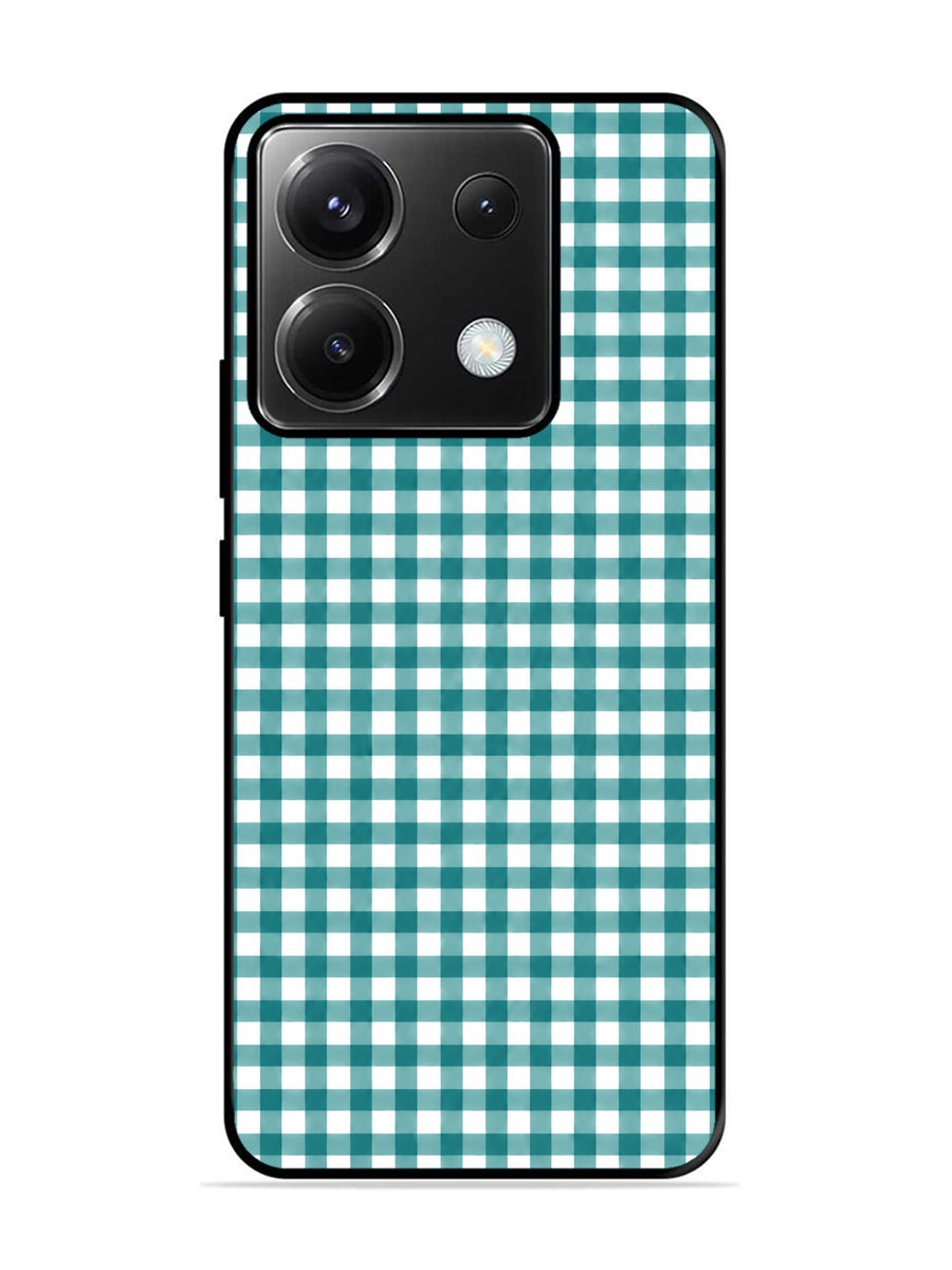 XIAOMI Redmi Note 13 Pro 5G Gingham Checks Teal Gree
