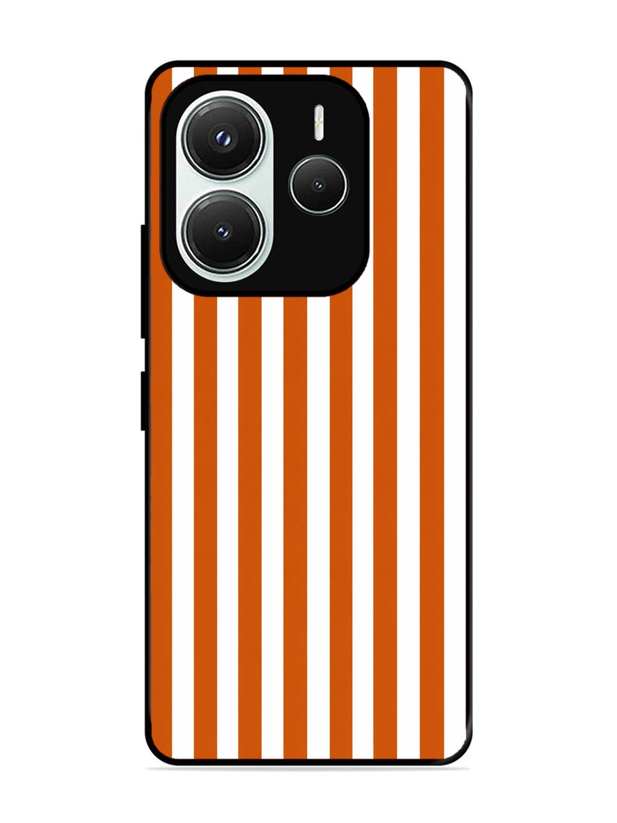 XIAOMI Redmi Note 14 5G Vertical Stripes Burnt Orange