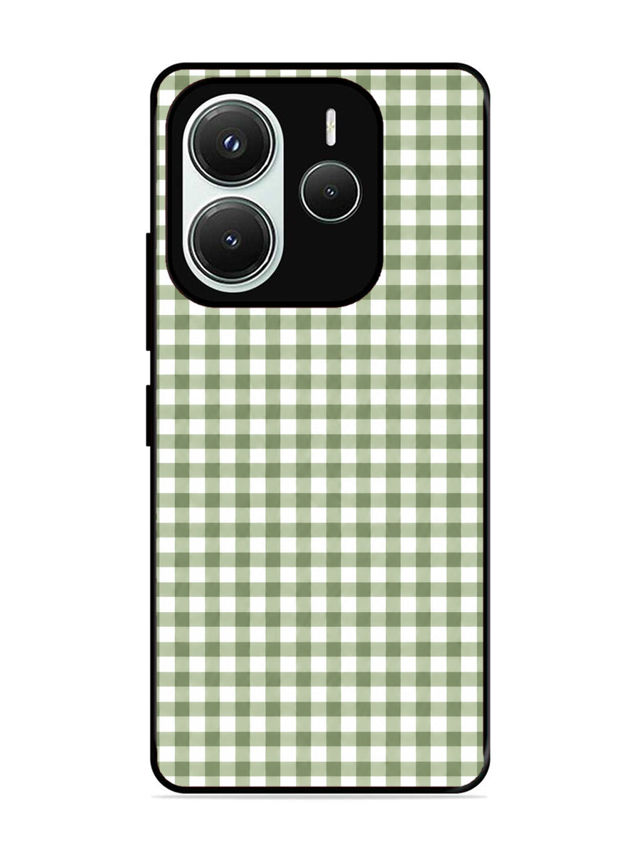XIAOMI Redmi Note 14 5G Gingham Checks Sage Green